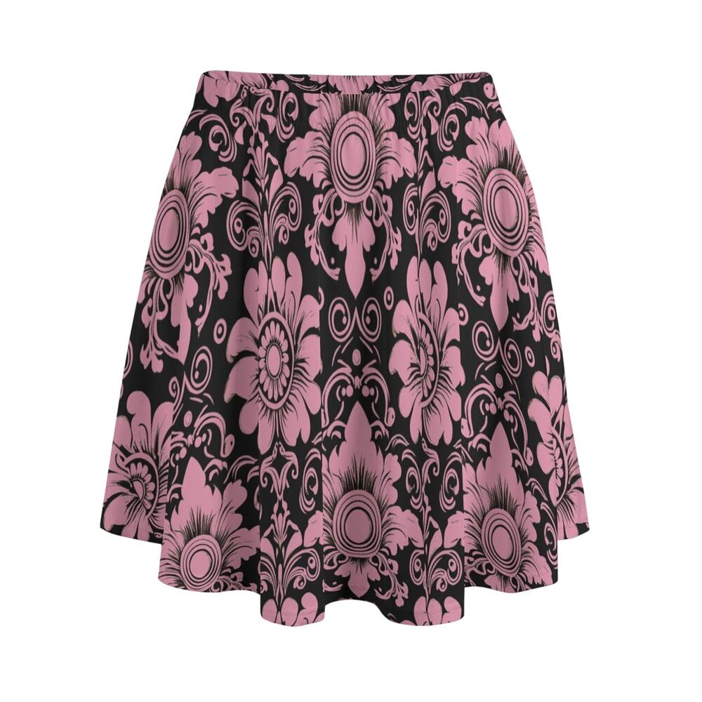 Fullbreedcustom Print  Women's Bazyrey Skirts With pocket